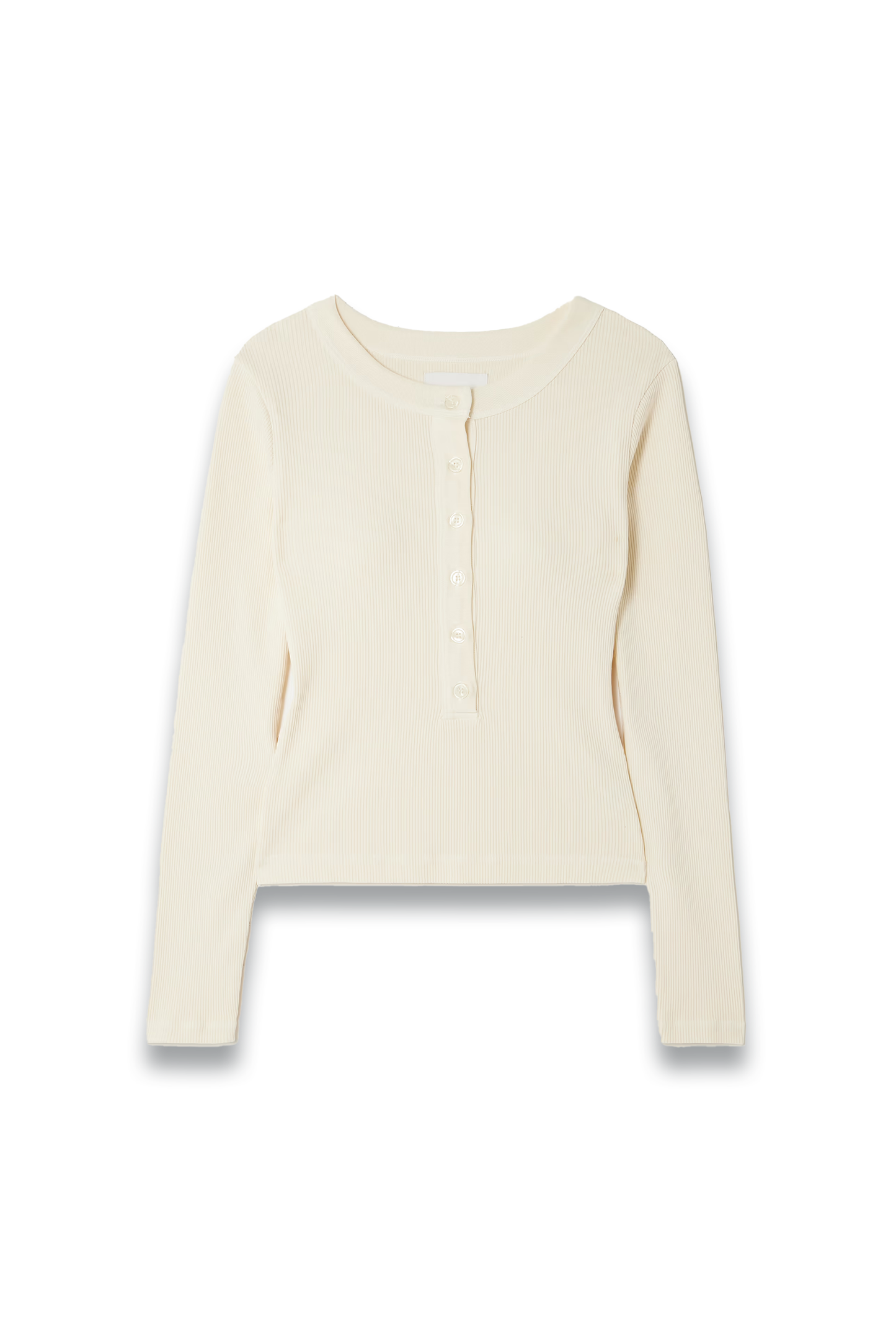 Varra Ribbed Jersey Henley Top