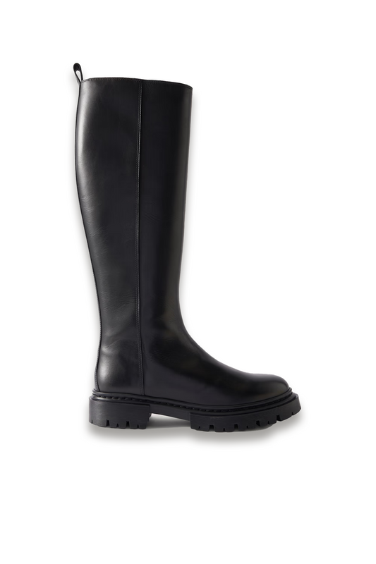 Henry Leather Knee Boots