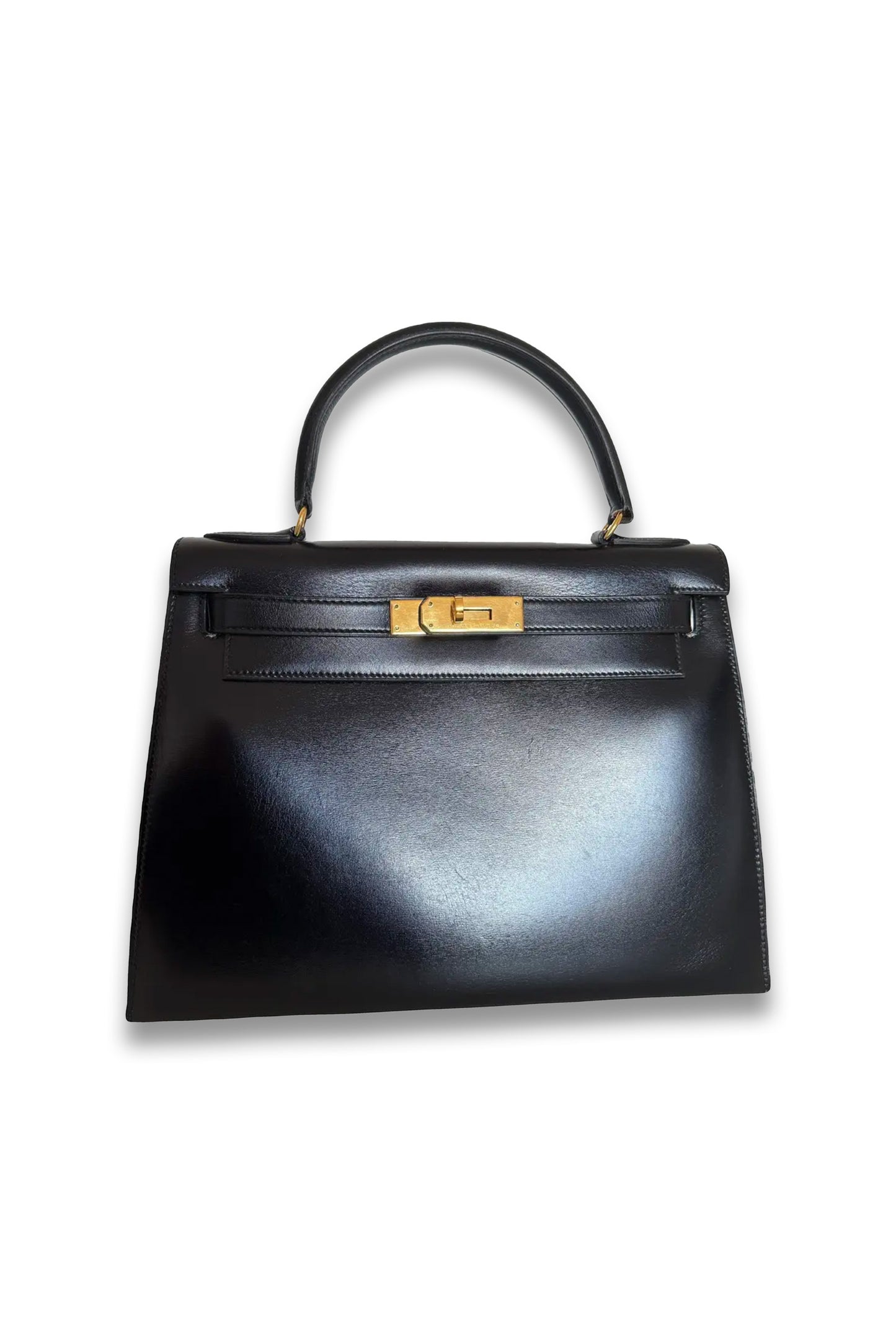 Kelly 28 leather handbag