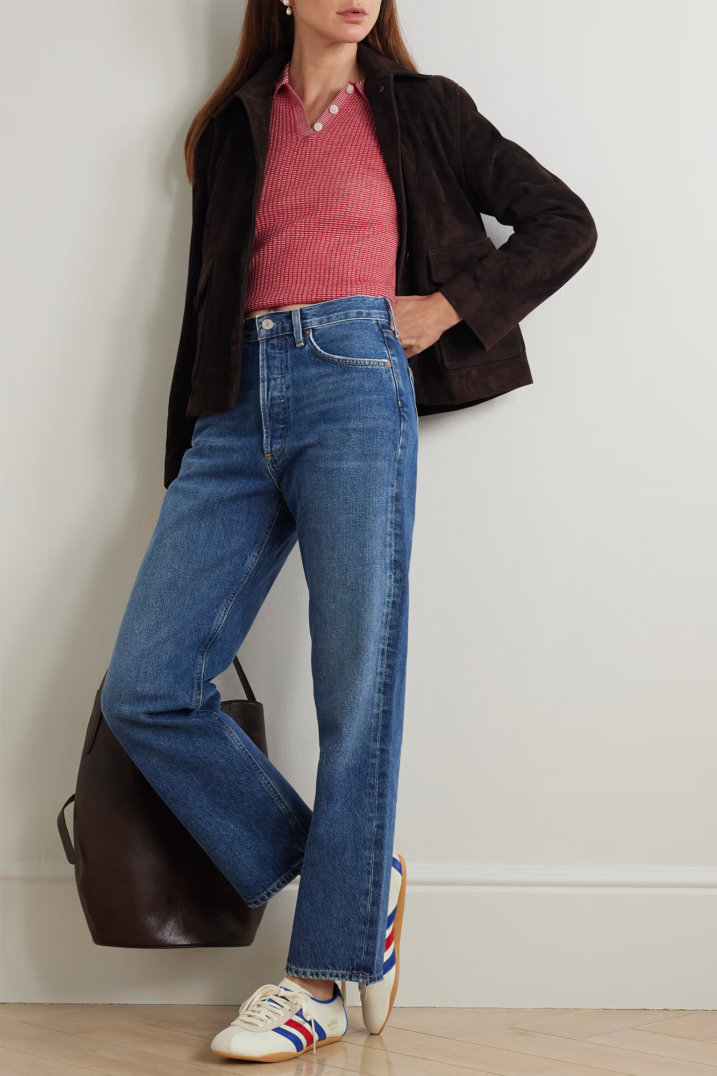 '90s High-Rise Straight-Leg Jeans