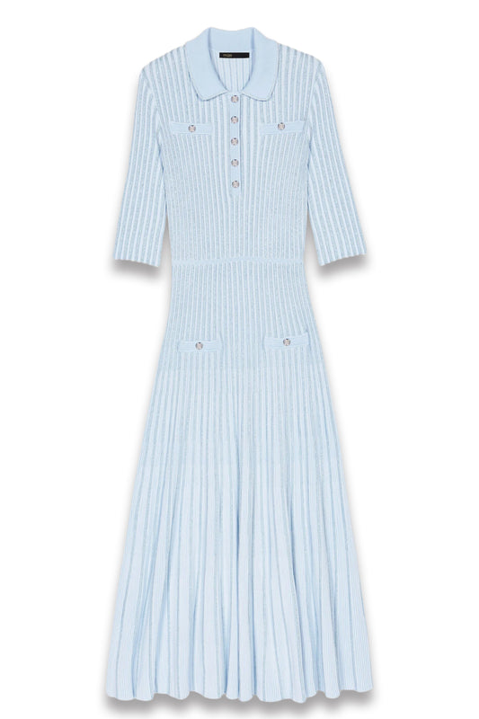 Rib Knit Midi Dress