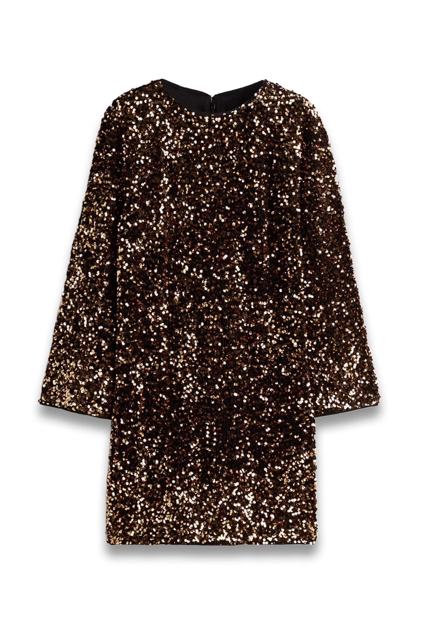 Sequinned A-line Dress