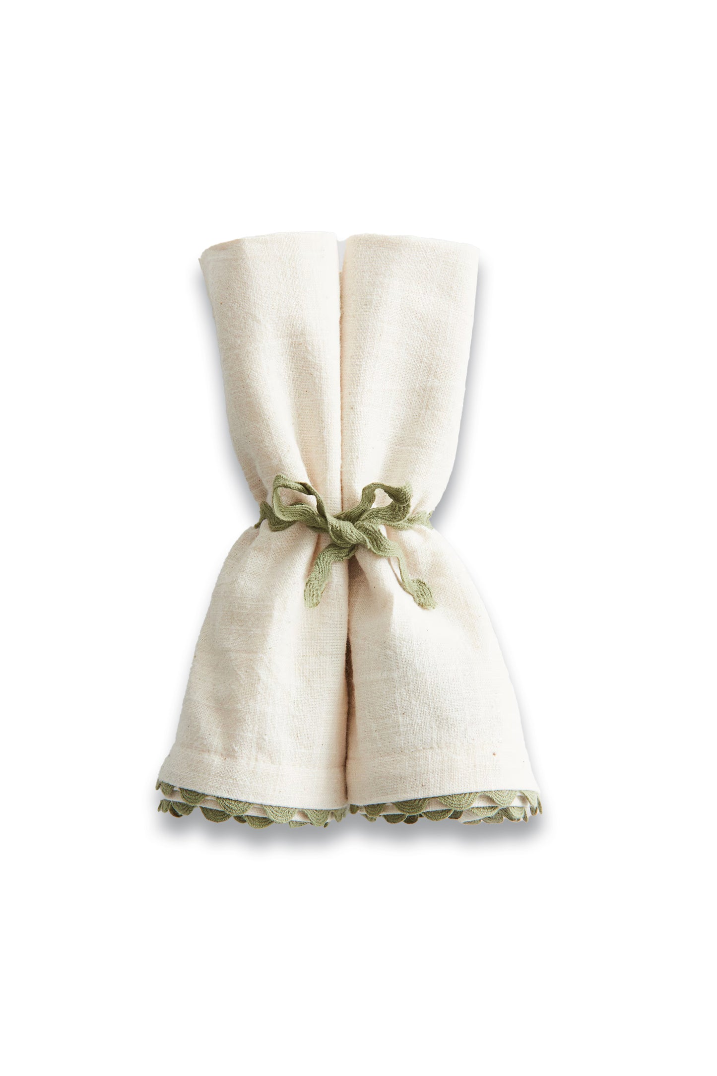 2-pack Scalloped-edge Napkins