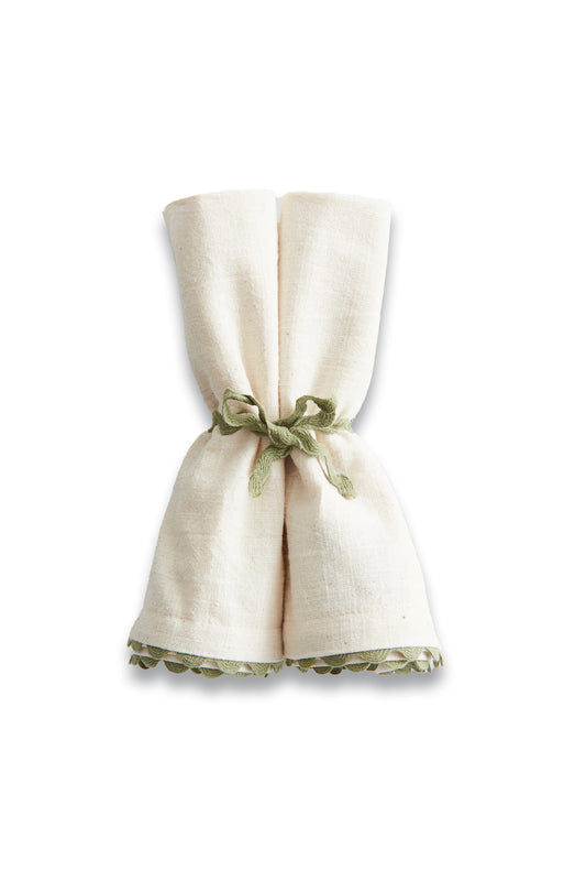 2-pack Scalloped-edge Napkins