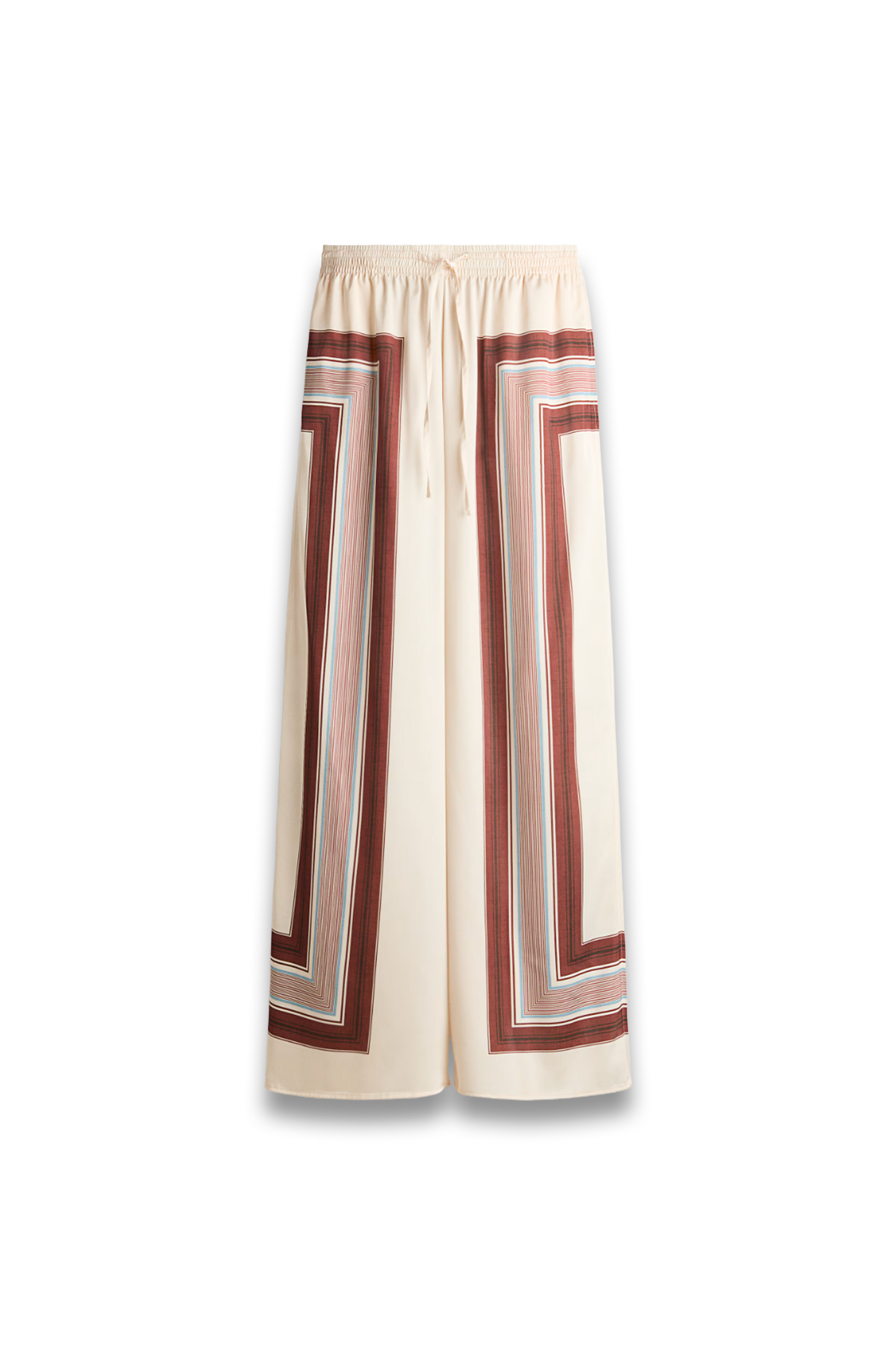 Satin Drawstring Trousers