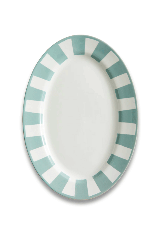 Large Porcelain Serving Plate