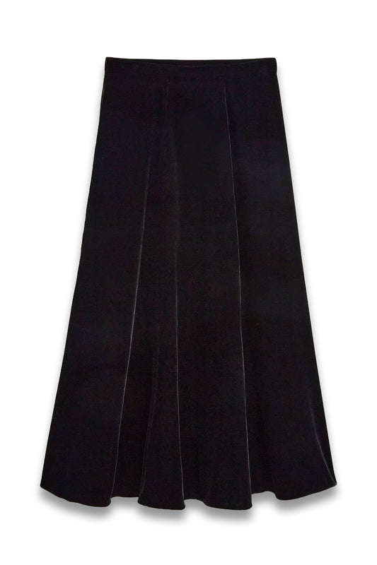 Charteris Velvet Skirt