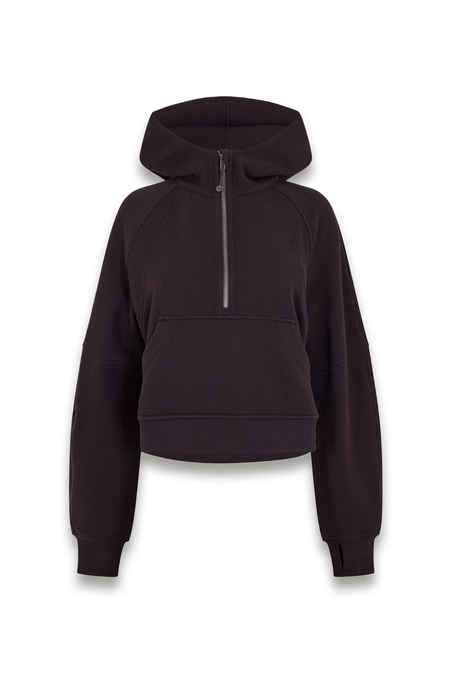 Logo Cotton Oversized Zipped Hoodie