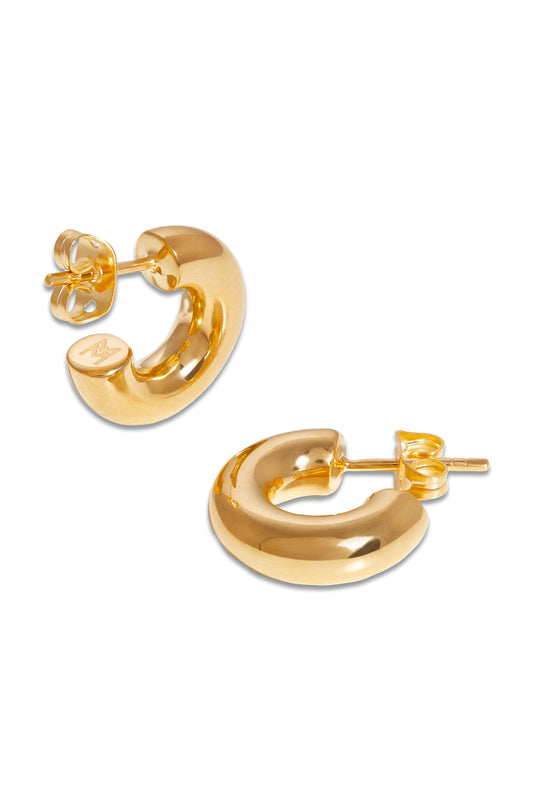 Medium Chubby Hoop Earrings