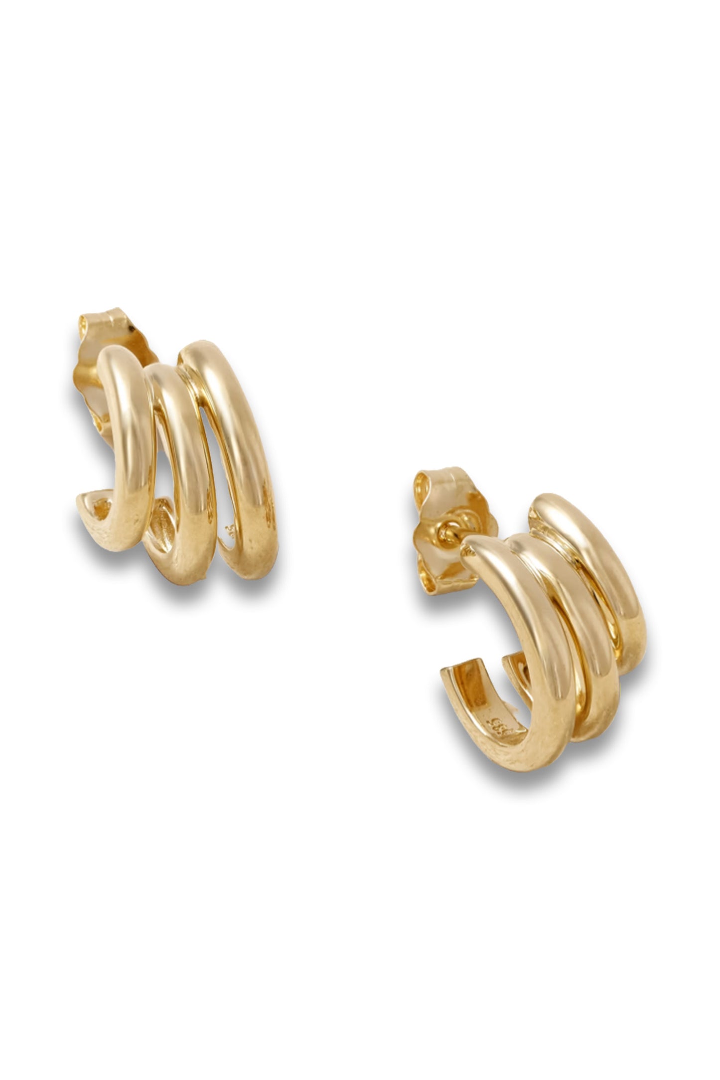 Classic 14-Karat Recycled Gold Hoop Earrings