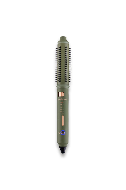 WAVE Retractable Hot Brush - Olive Green