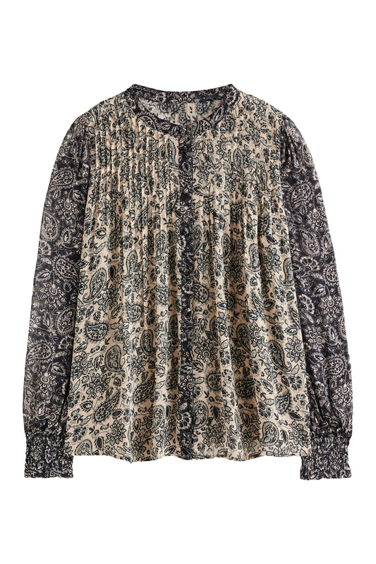Isla Remix Pintuck Blouse