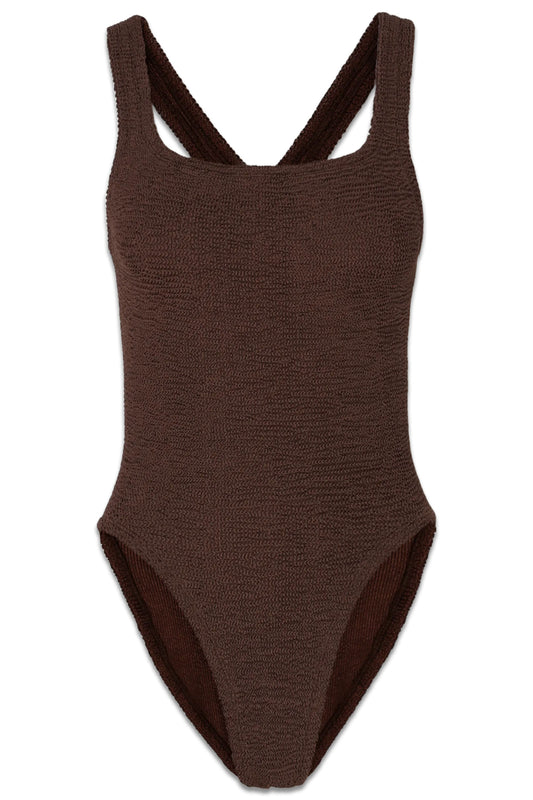 Maya Metallic Seersucker Swimsuit