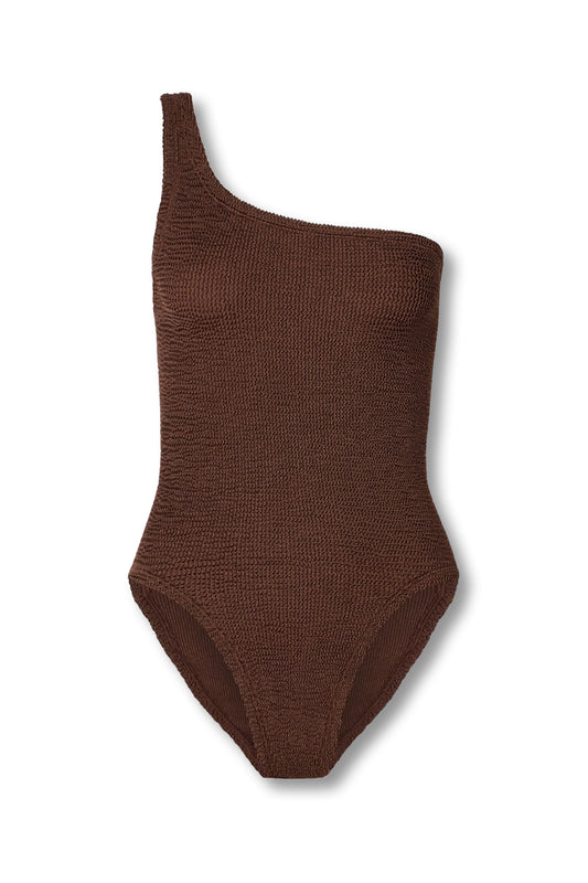 Nancy Metallic Seersucker Swimsuit