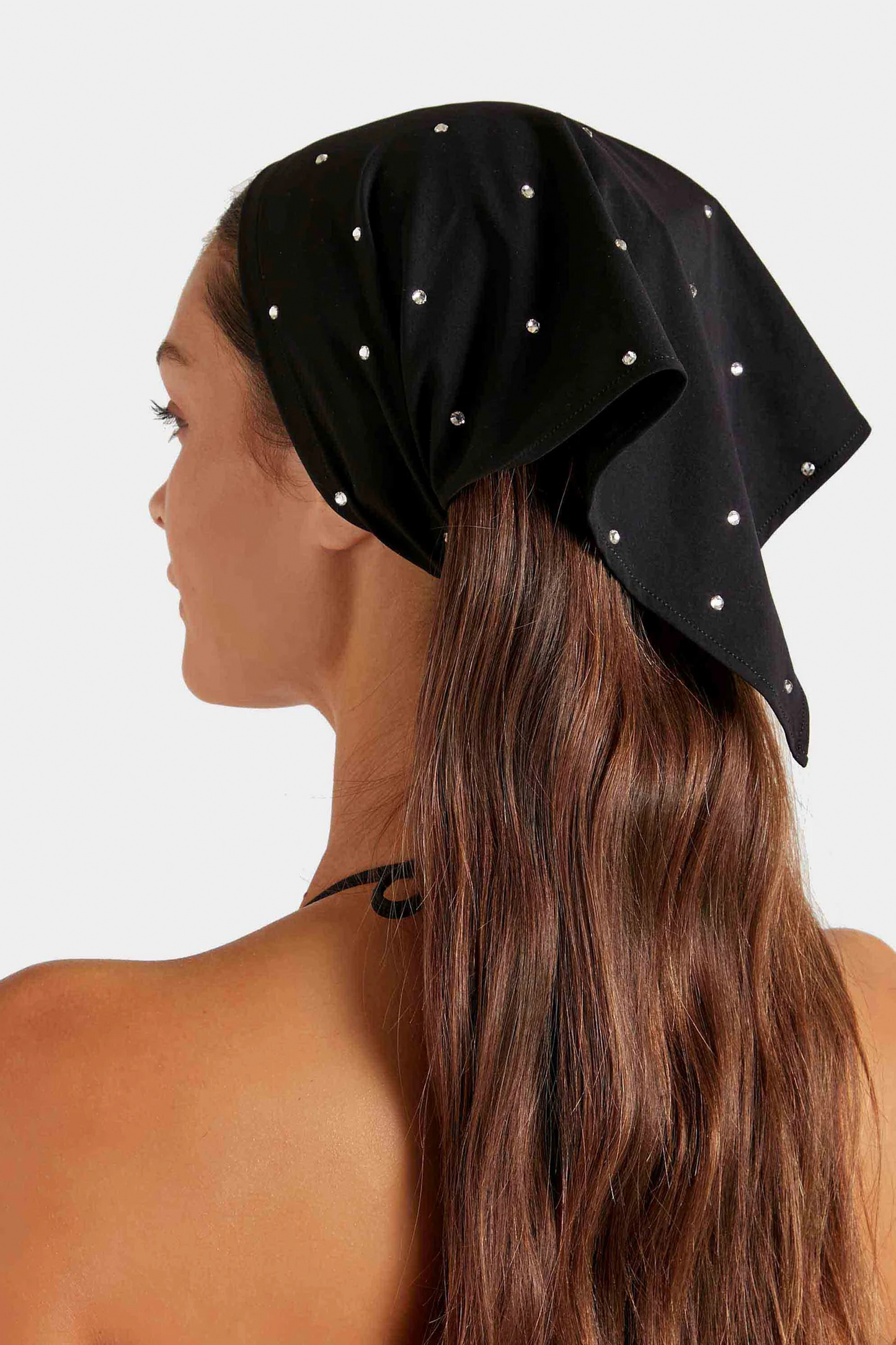 Sofia Swarovski® UPF 50+ Headscarf Black
