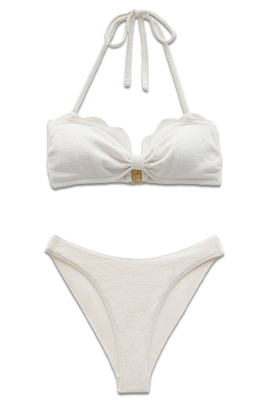 Stella Scallop Bikini Top And Heidi Bikini Bottoms