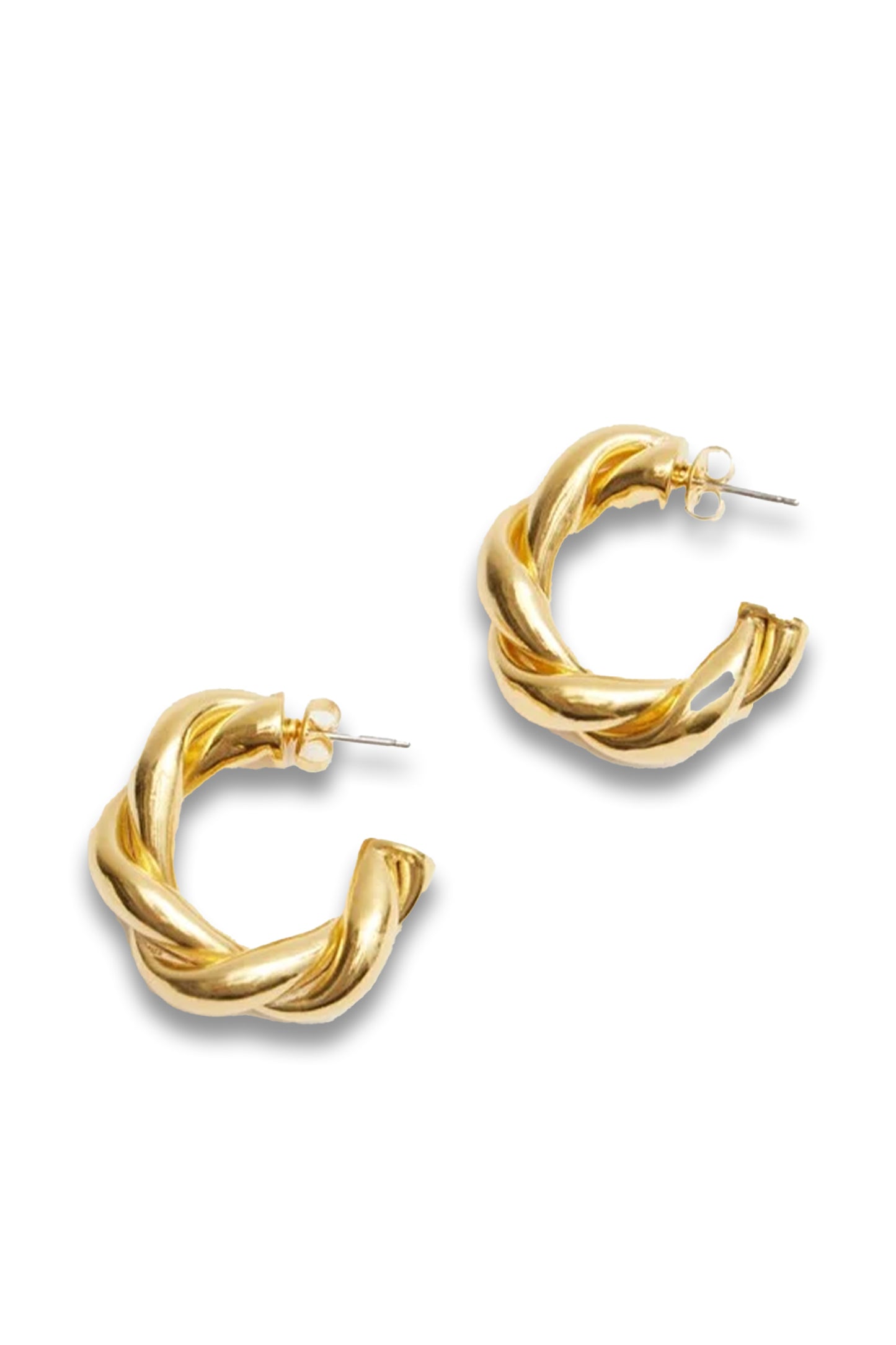 Twist Hoop Earrings