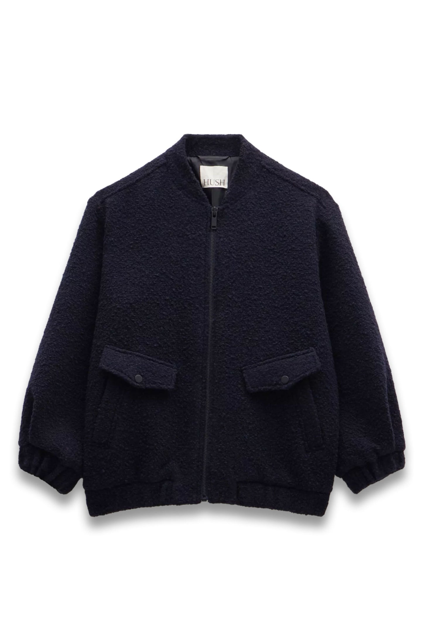 Aiden Bouclé Bomber Jacket