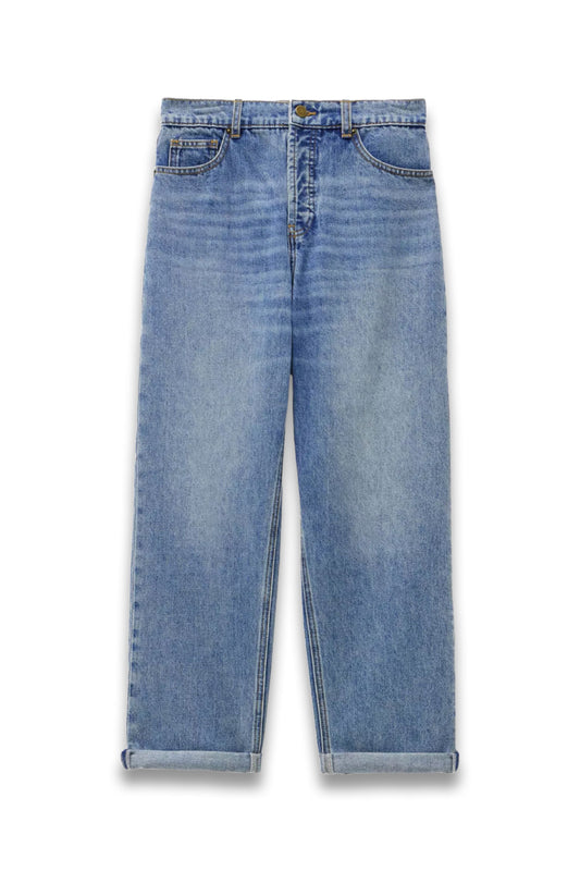 Button Fly Boyfriend Jean