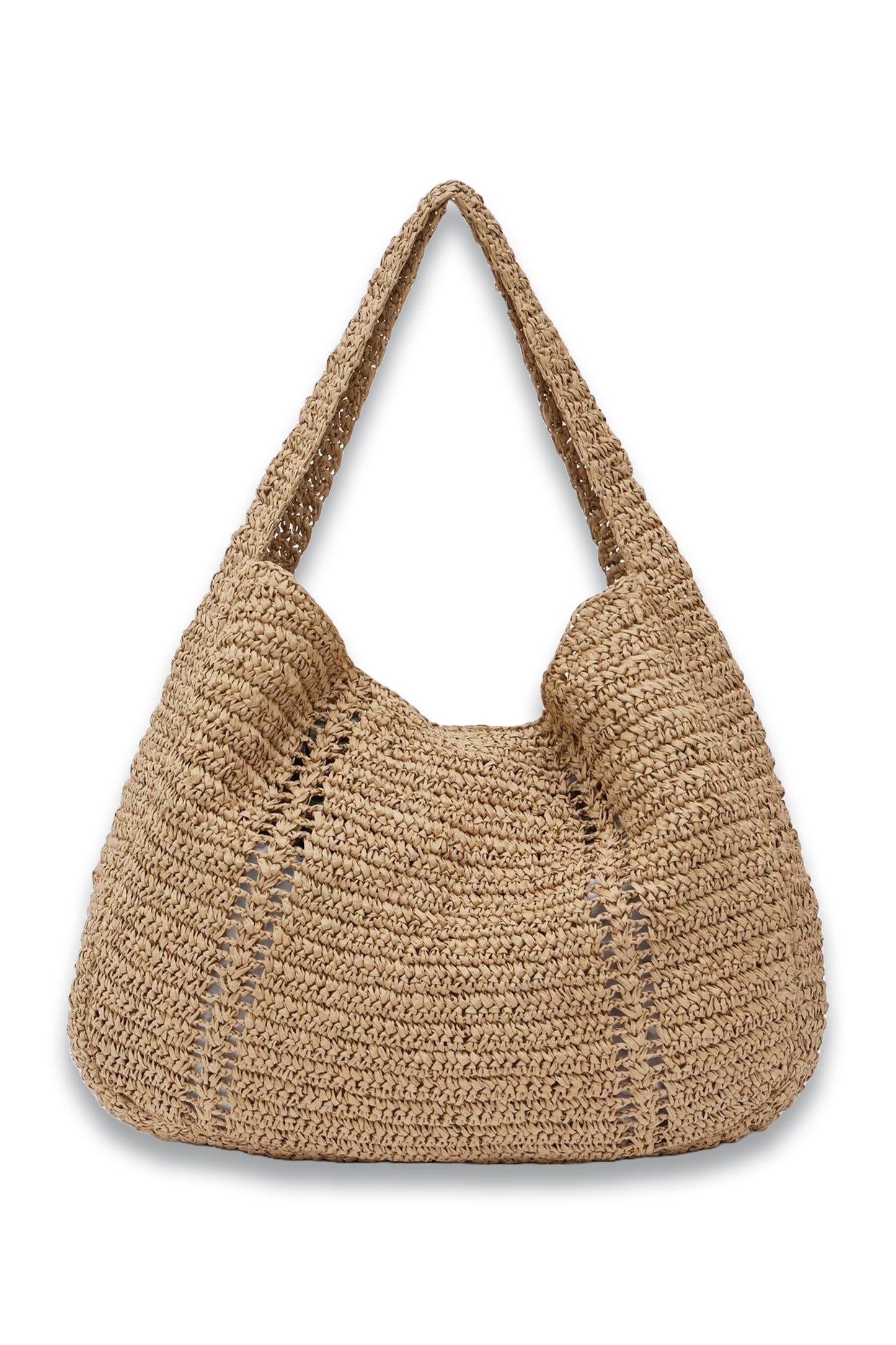 Raffia Oversized Tote Bag