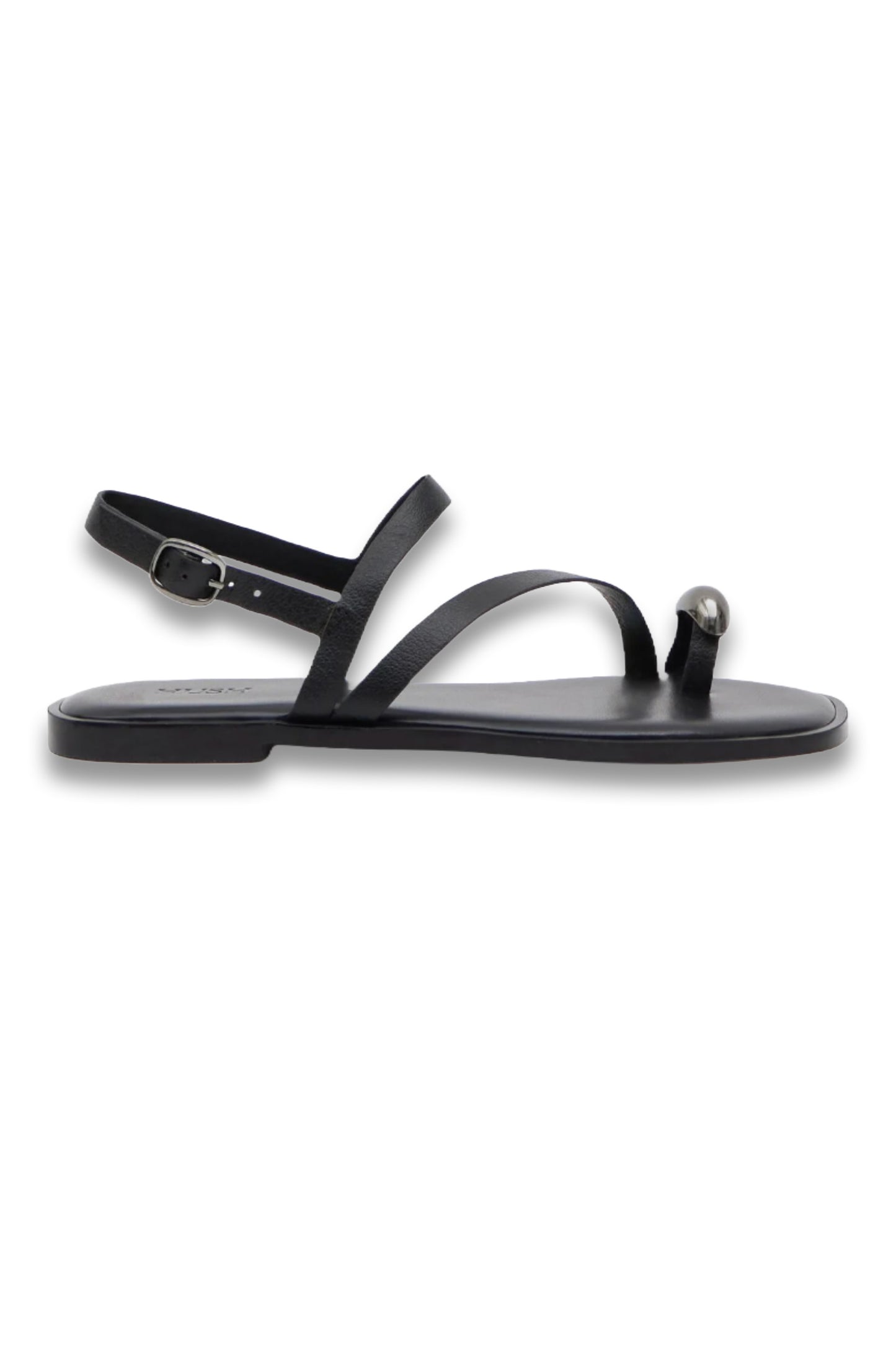 Metal Detail Flat Sandals