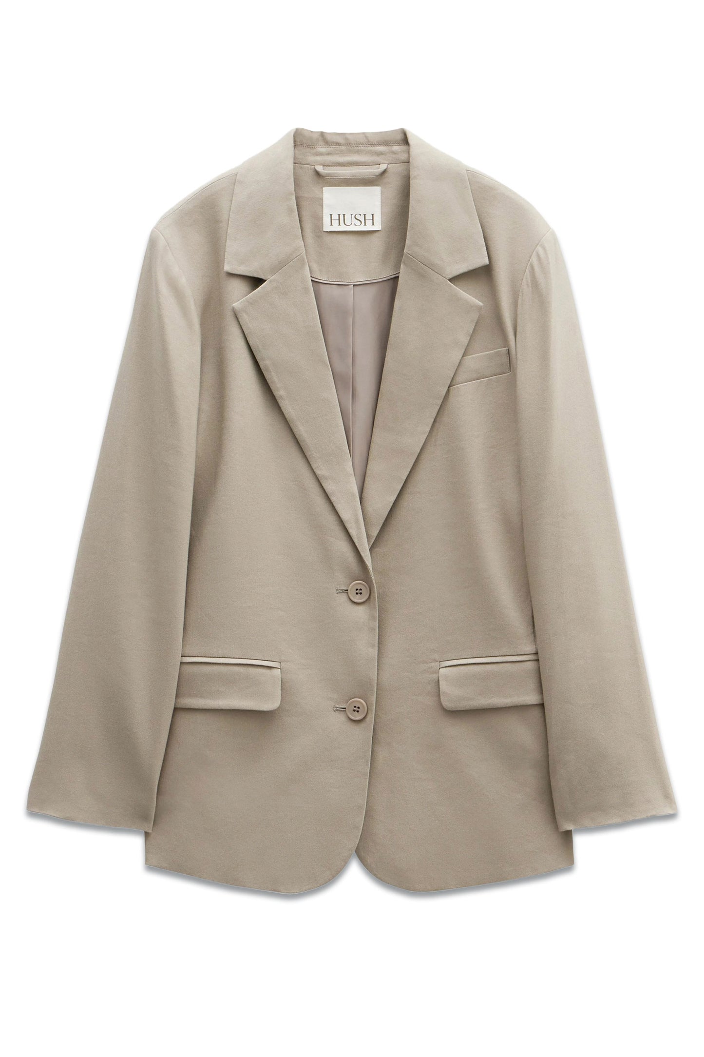 Lana Relaxed Linen Blend Blazer