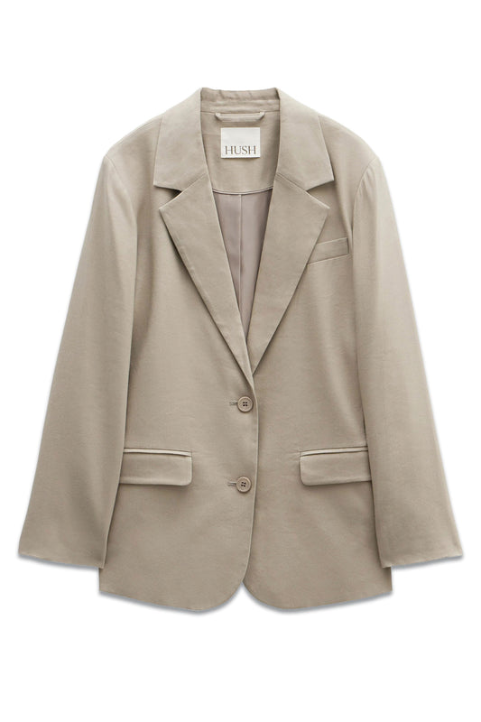Lana Relaxed Linen Blend Blazer