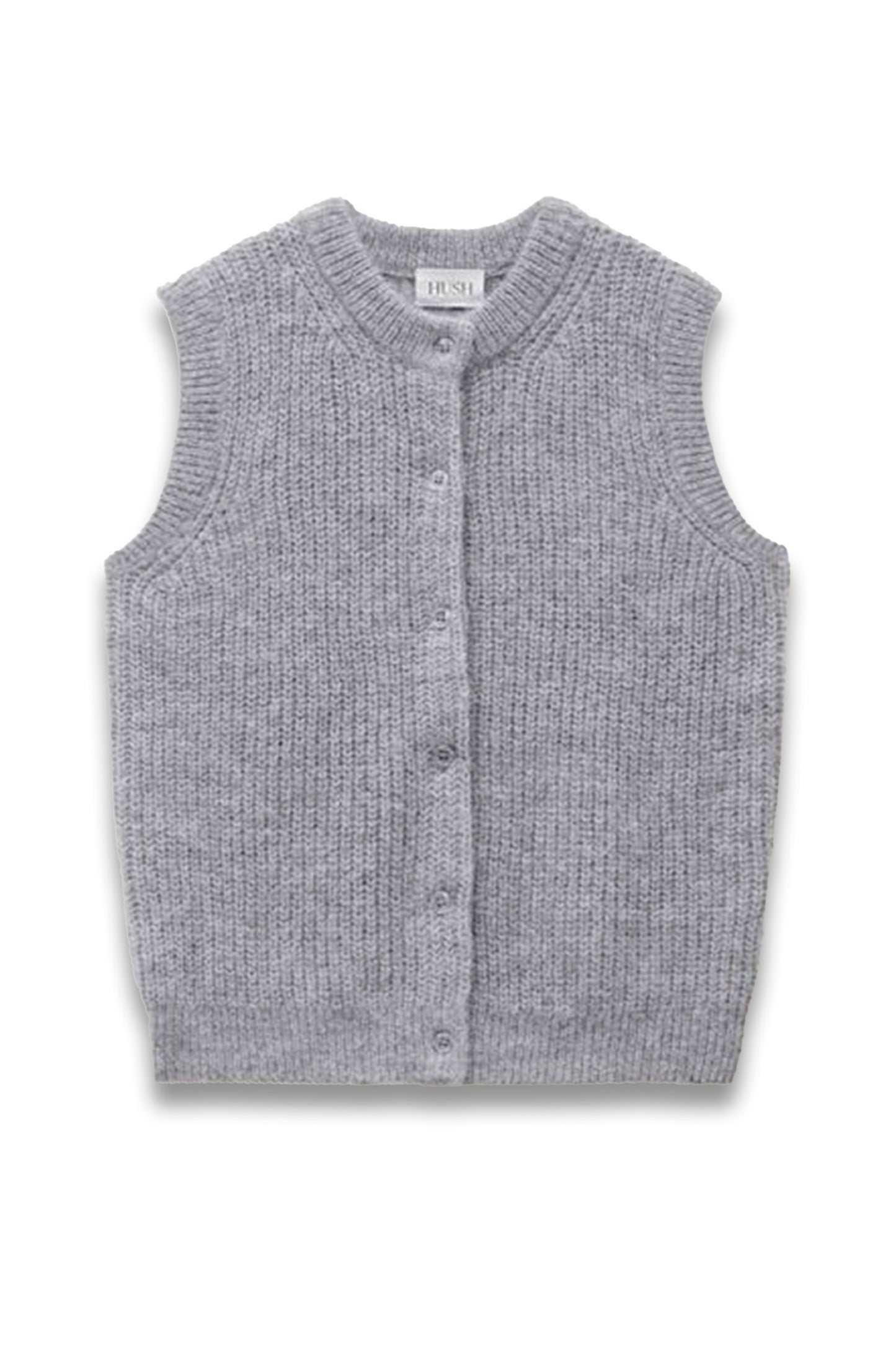 Button Through Knitted Tank Top