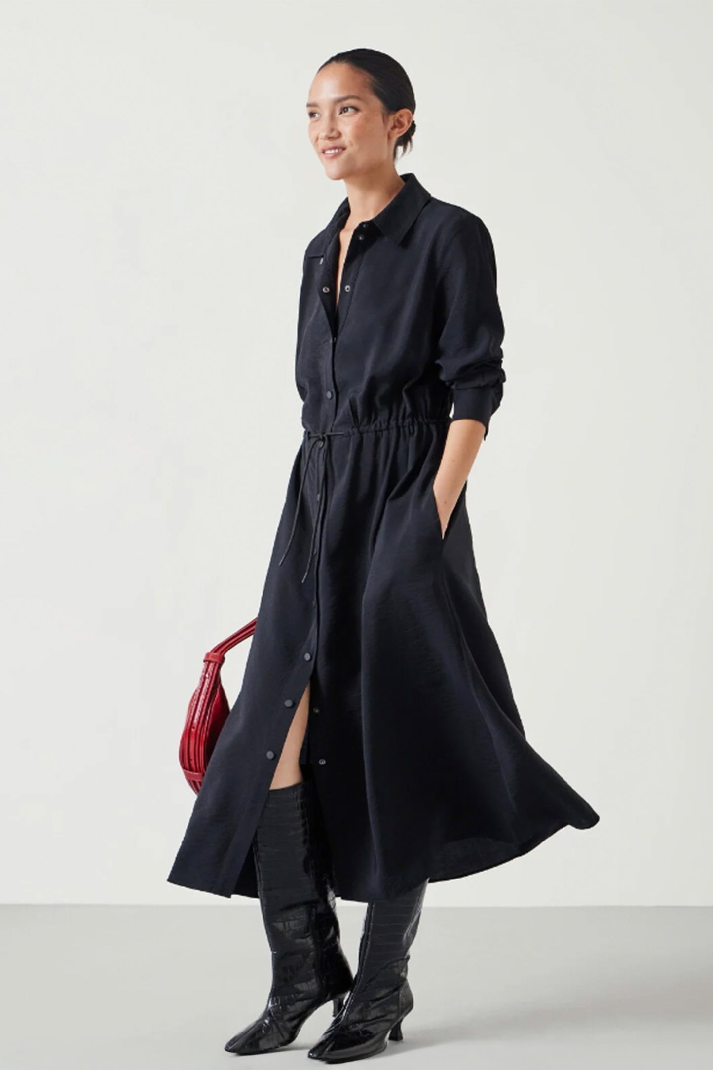 Martina Midi Shirt Dress
