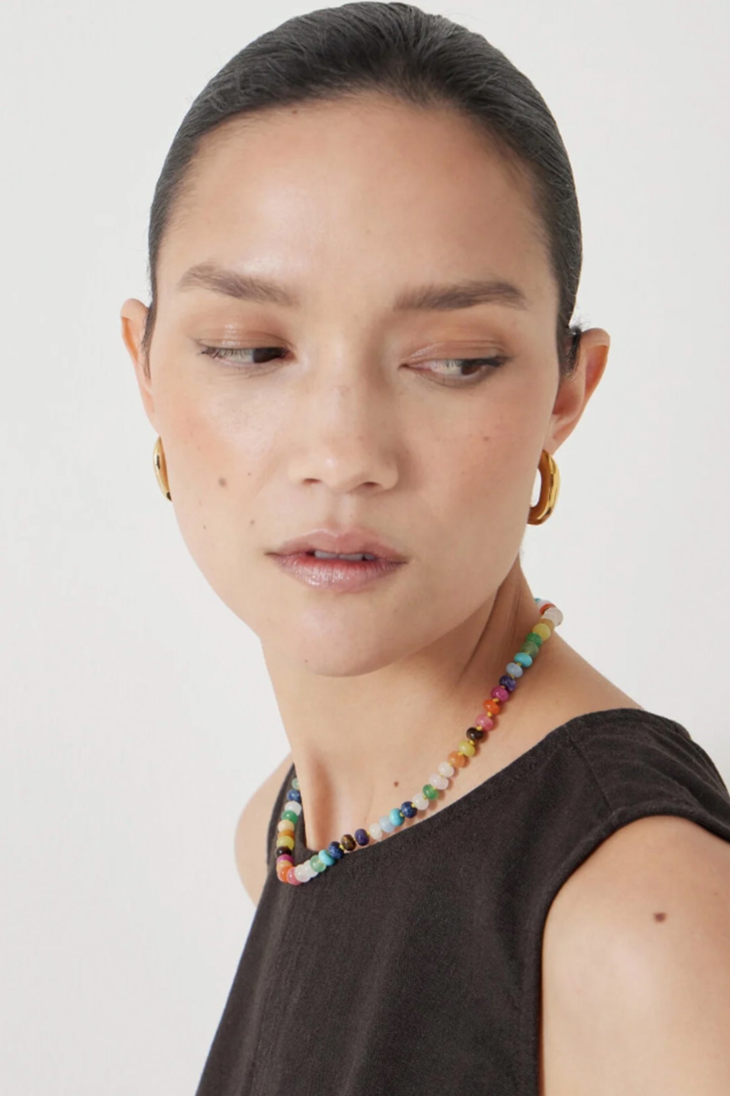 Semi-Precious Beaded Necklace