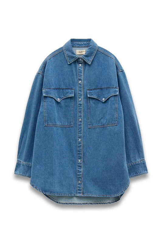 Davina Oversized Denim Shirt