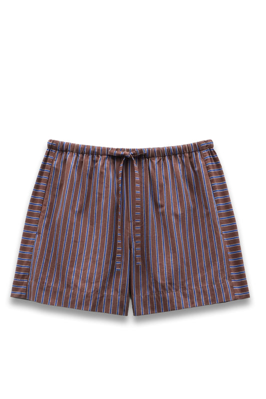 Margot Cotton Stripe Pull On Shorts