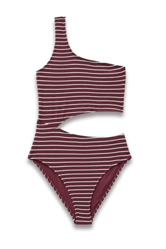 Clare Crinkle Cut Out Swimsuit