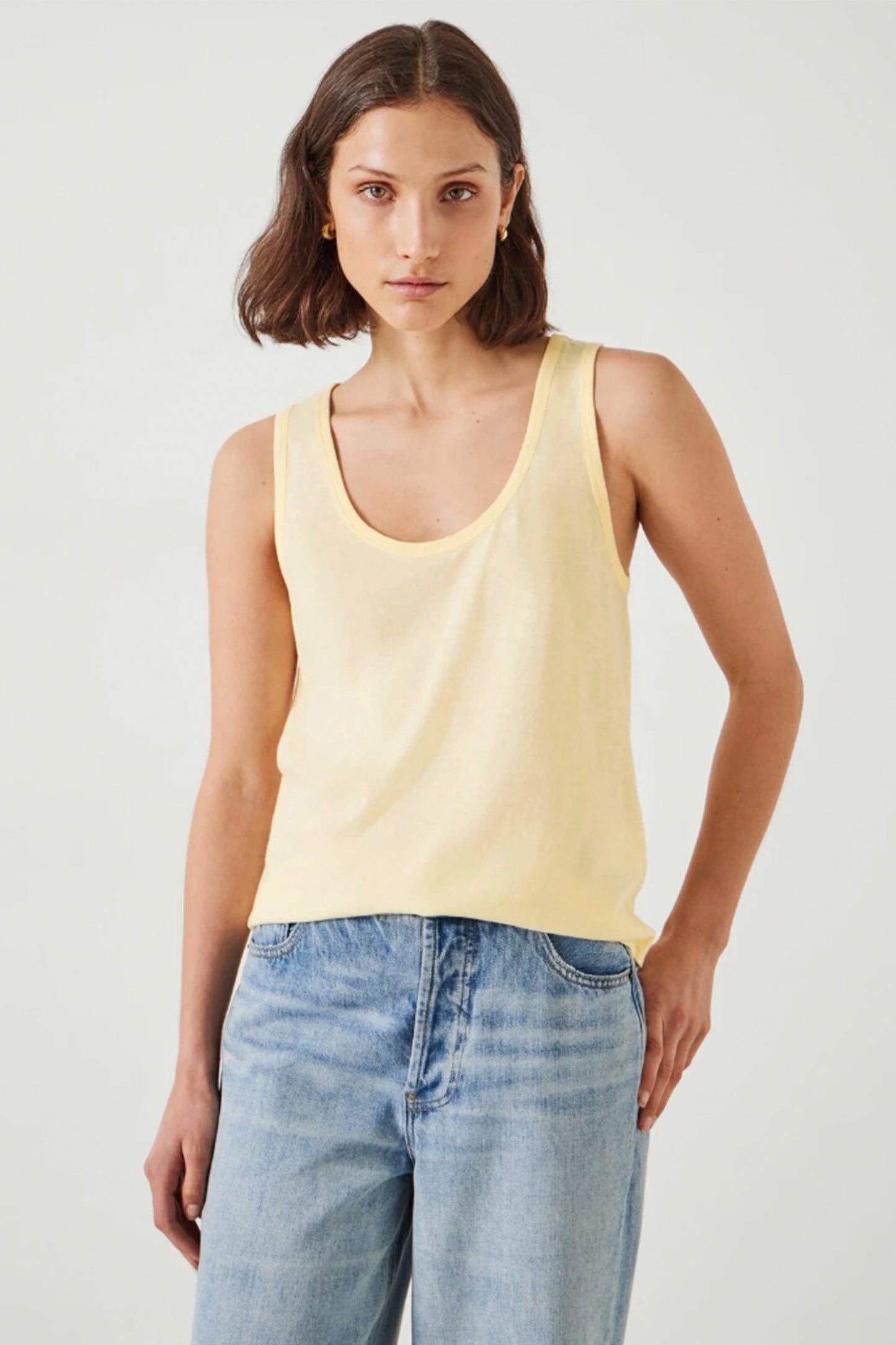 Cotton Slub Tank Top