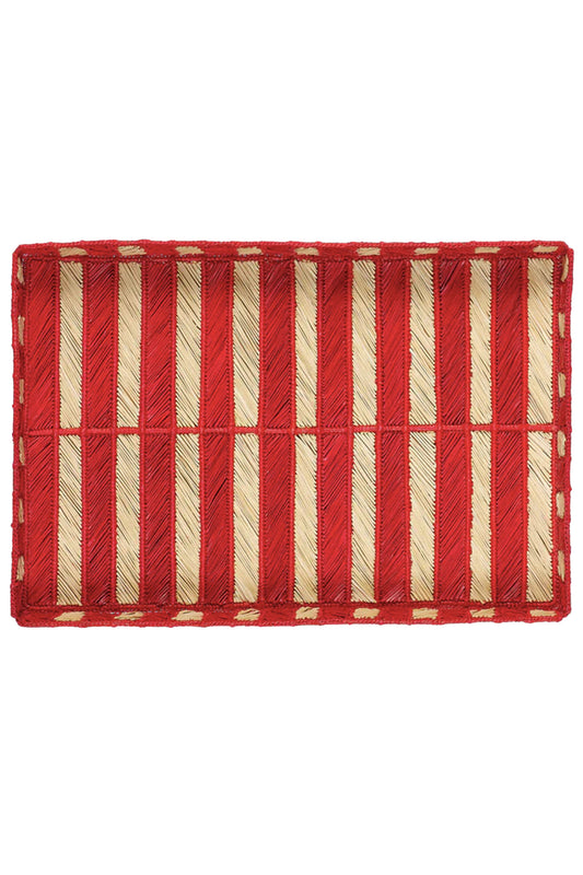 Magnetic Midnight Tray, Red Stripes