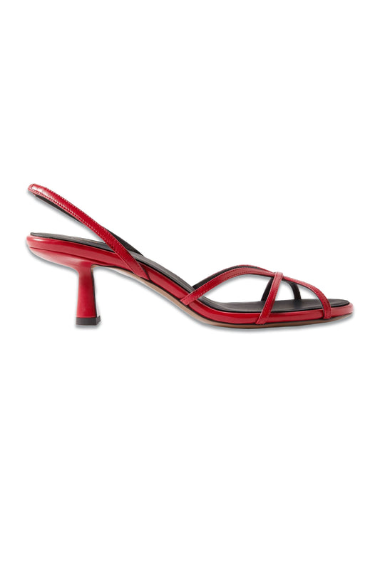 Ibor Leather Slingback Sandals