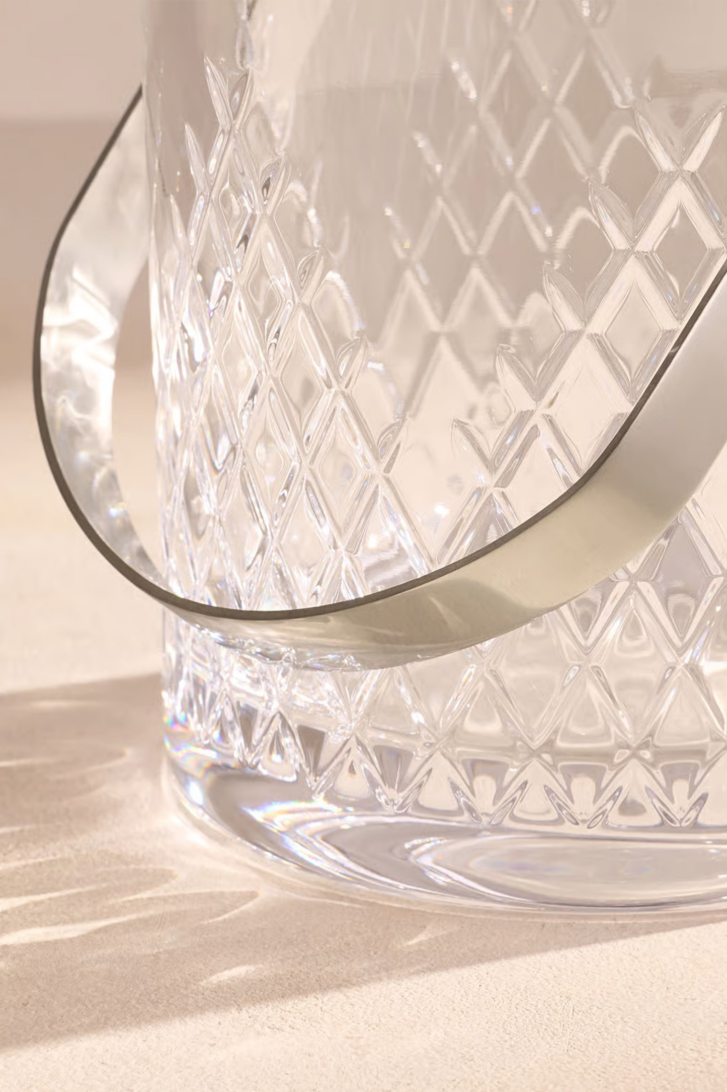 Barwell Cut Crystal Ice Bucket
