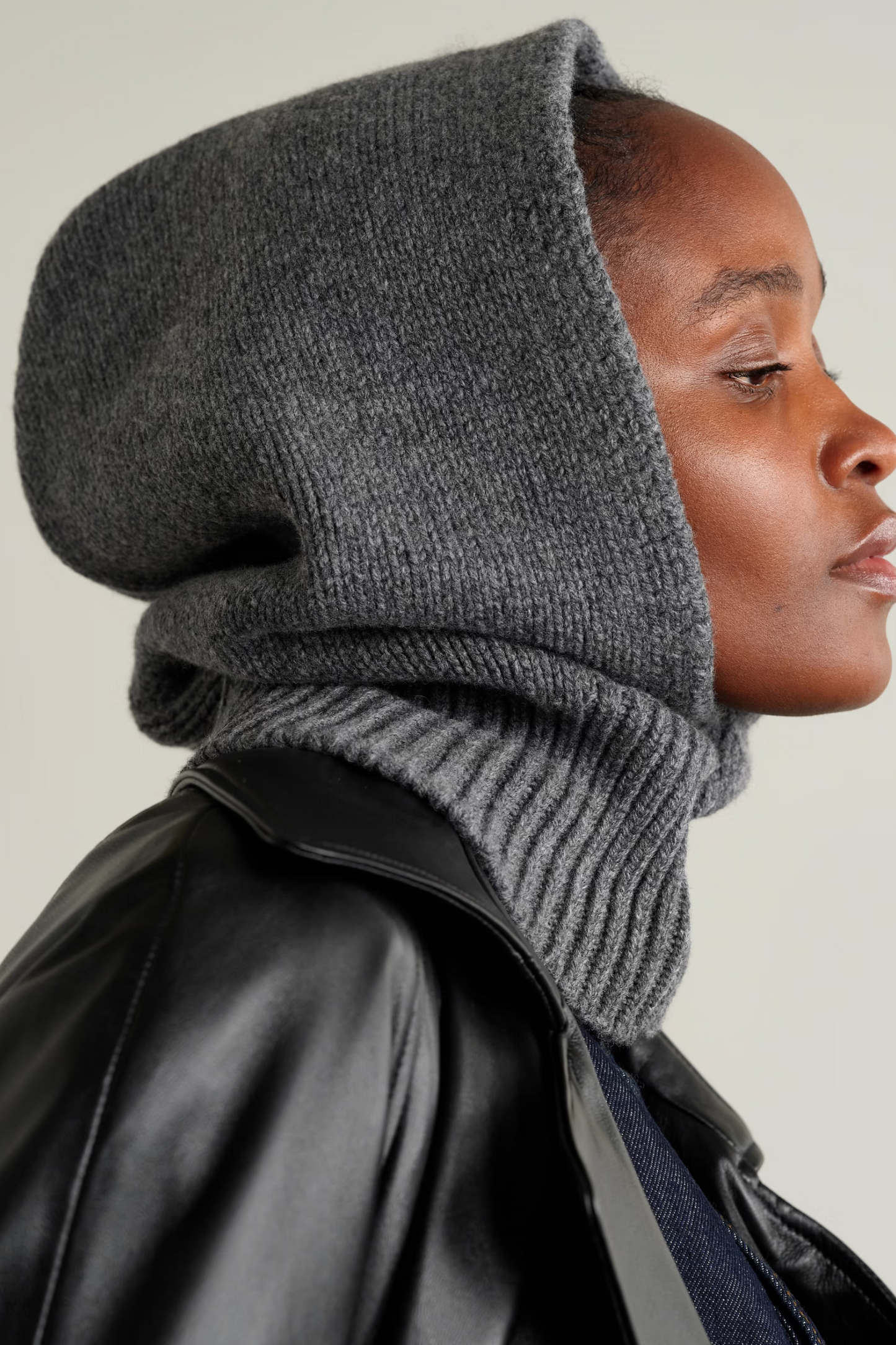 Wool hood