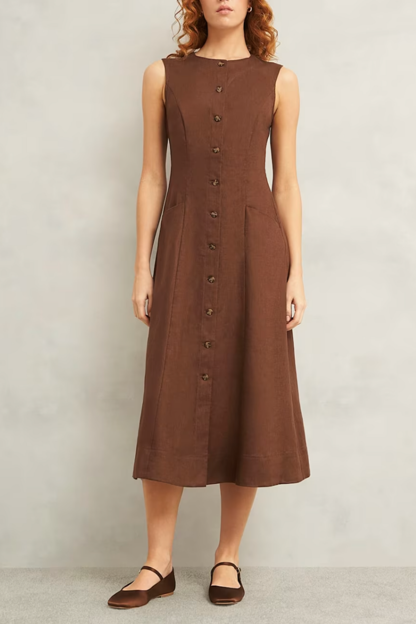 Carmen Linen Dress