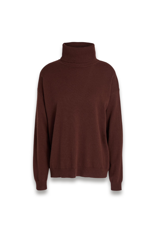 Jamie Cashmere Turtleneck Sweater