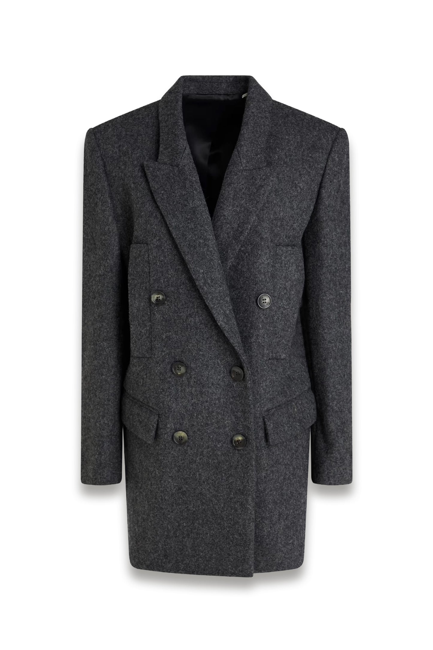 Double-breasted Wool-felt Blazer