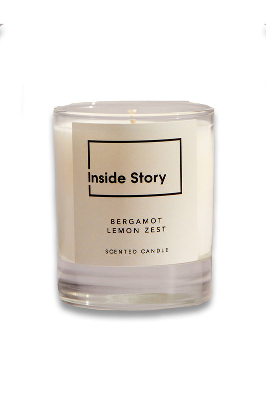 Bergamot And Lemon Zest Filled Candle