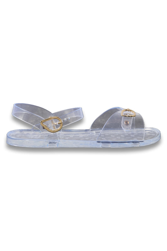 Irini Recycled PVC Slingback Sandals