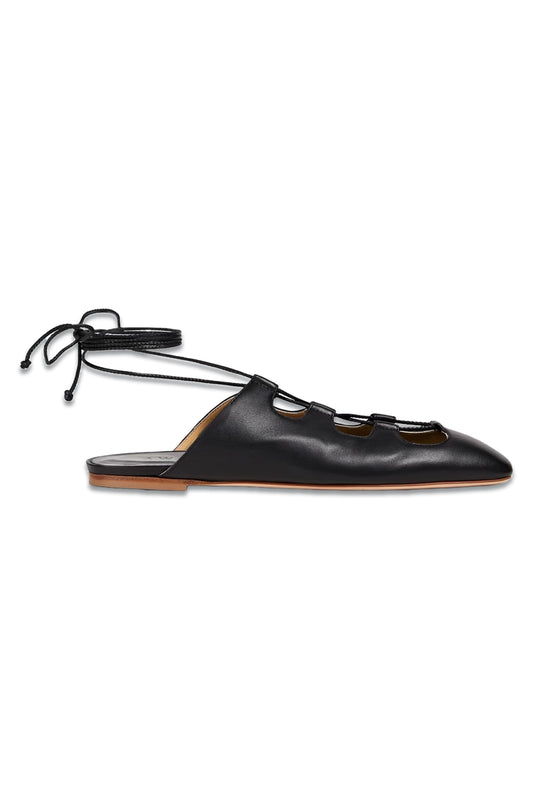 Zoey Leather Slippers