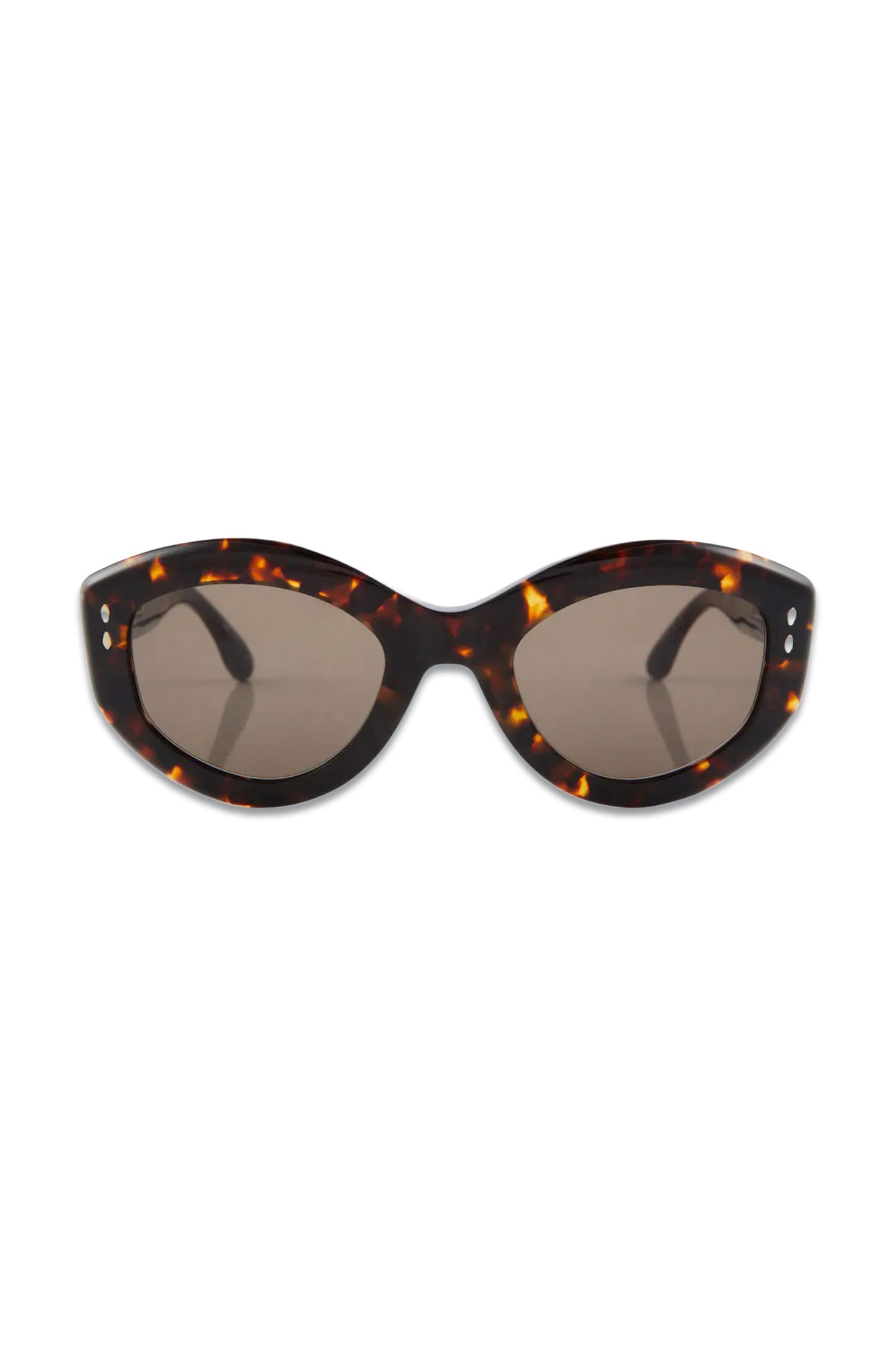 Oval Tortoiseshell Sunglasses