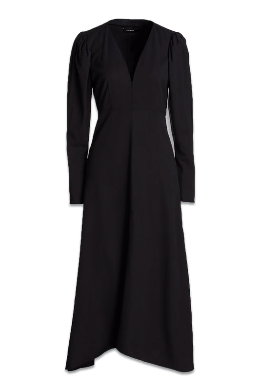 Silabi Lyocell-blend Crepe Midi Dress