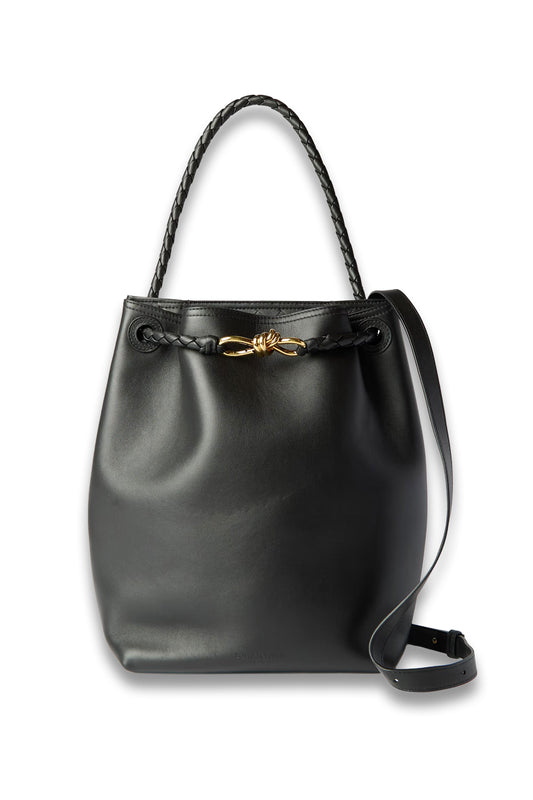 Andiamo Medium Leather Bucket Bag