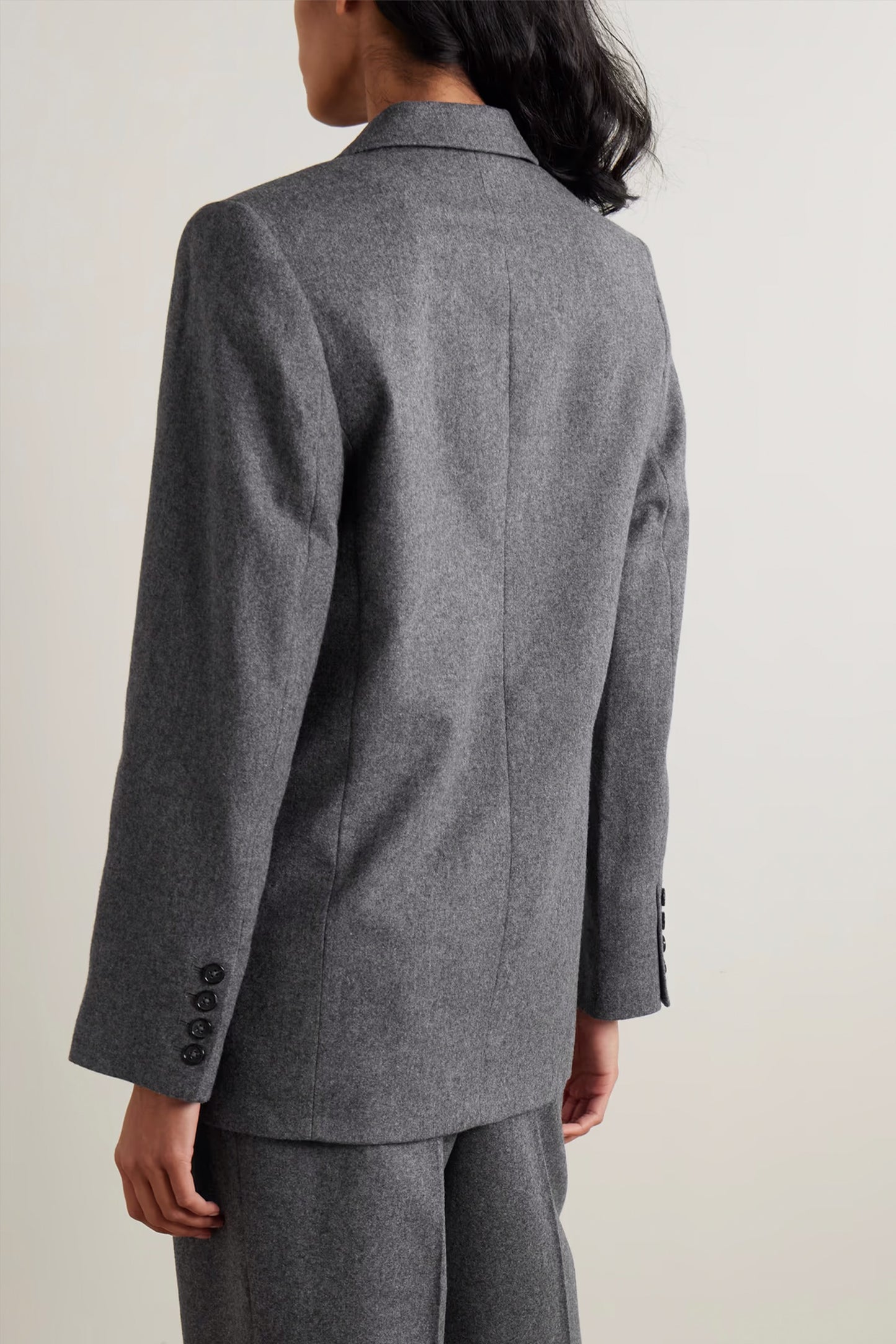 Wool-Blend Blazer