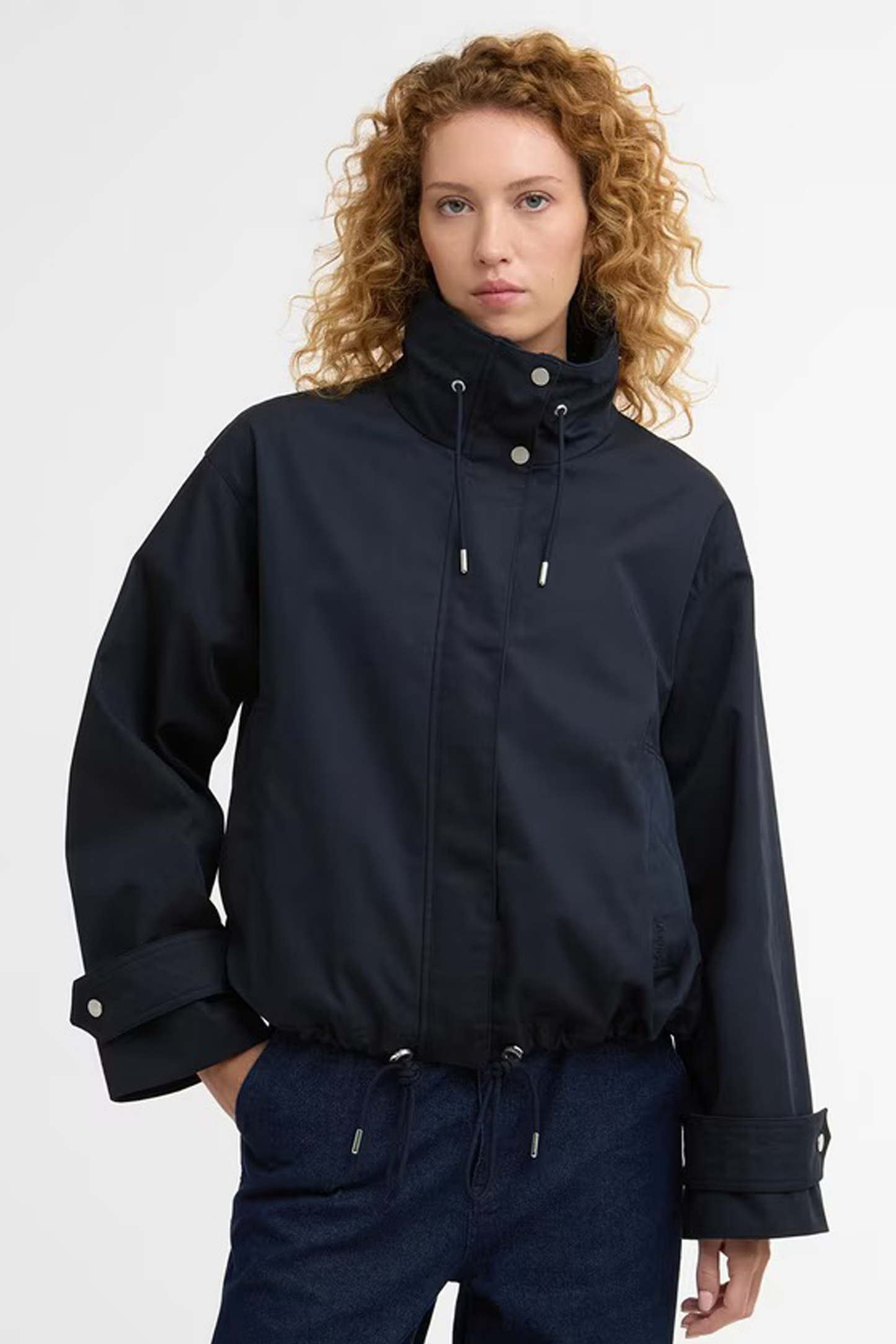 Bronwyn Showerproof Jacket in Navy