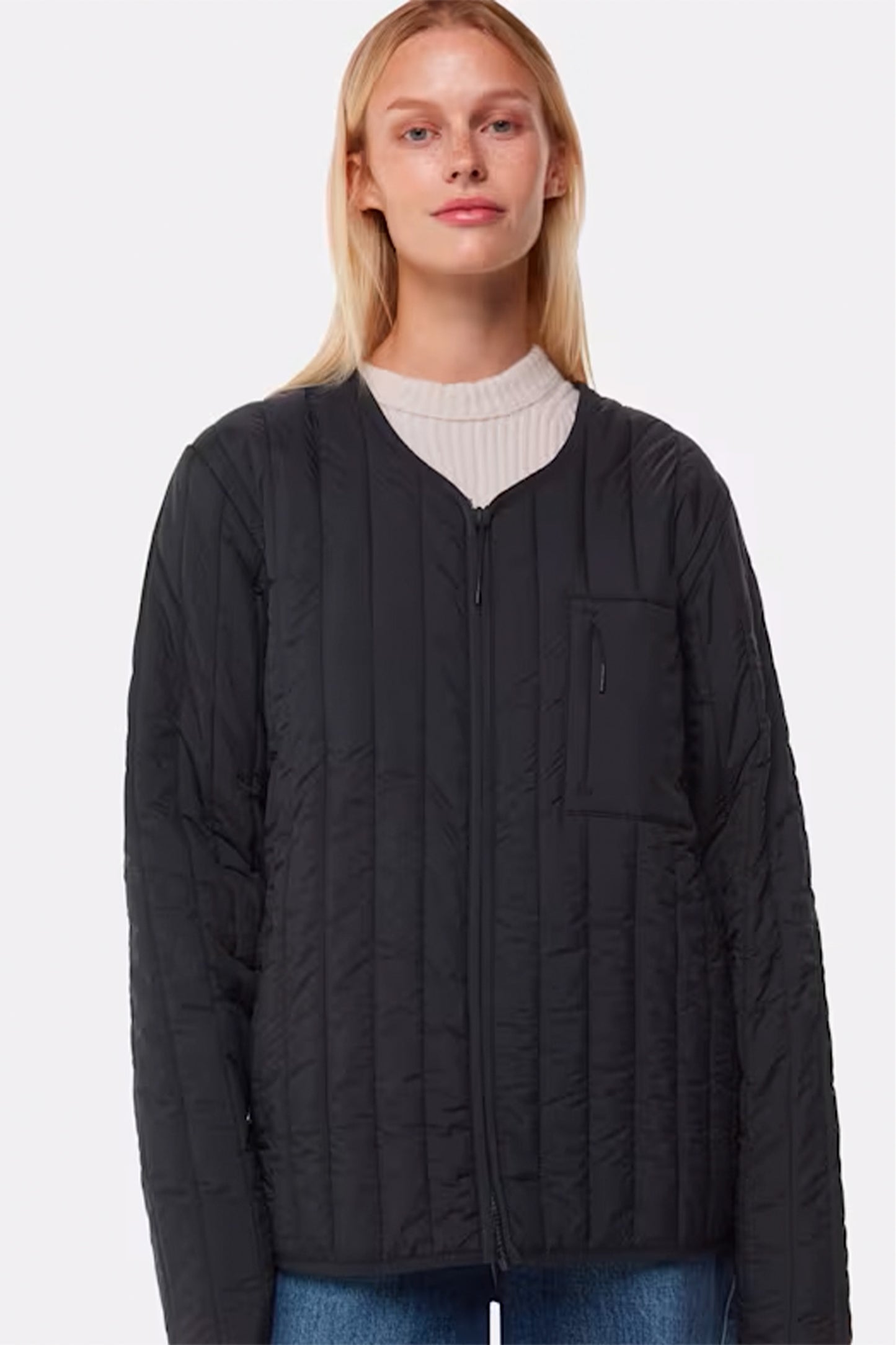Navy Rains Liner Jacket
